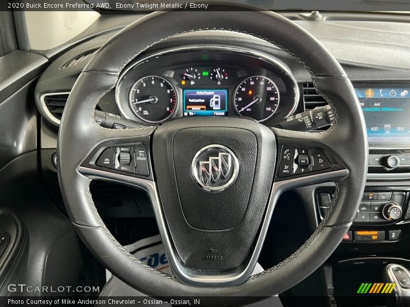 Ebony Twilight Metallic / Ebony 2020 Buick Encore Preferred AWD