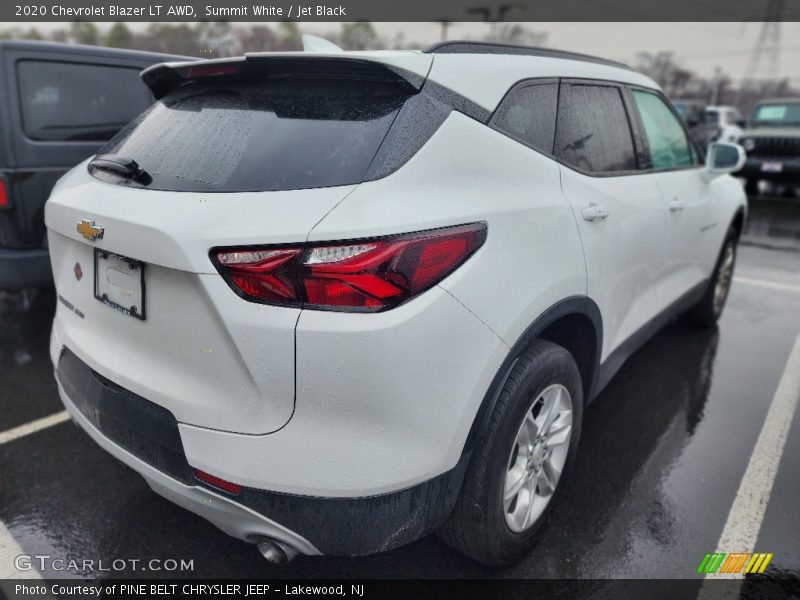 Summit White / Jet Black 2020 Chevrolet Blazer LT AWD