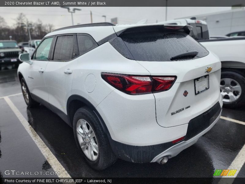 Summit White / Jet Black 2020 Chevrolet Blazer LT AWD