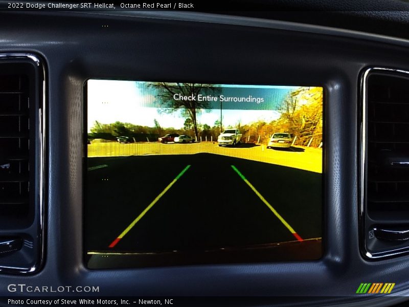 Octane Red Pearl / Black 2022 Dodge Challenger SRT Hellcat