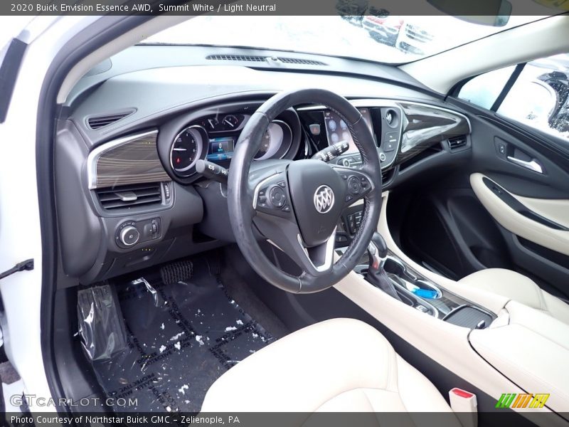 Summit White / Light Neutral 2020 Buick Envision Essence AWD
