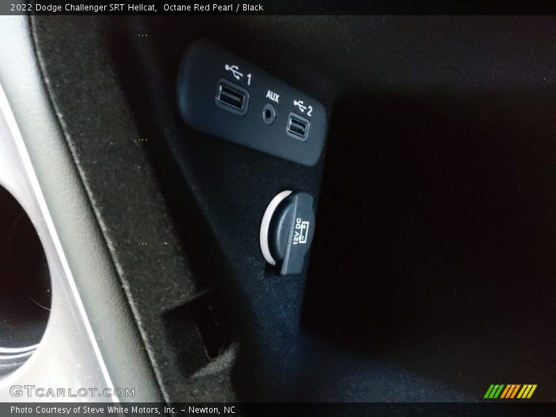 Octane Red Pearl / Black 2022 Dodge Challenger SRT Hellcat