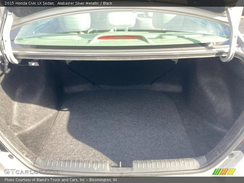 Alabaster Silver Metallic / Black 2015 Honda Civic LX Sedan