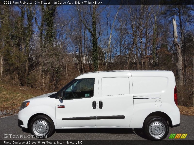 Bright White / Black 2022 Ram ProMaster City Tradesman Cargo Van