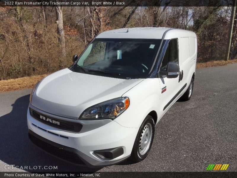 Bright White / Black 2022 Ram ProMaster City Tradesman Cargo Van