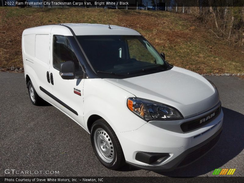 Bright White / Black 2022 Ram ProMaster City Tradesman Cargo Van