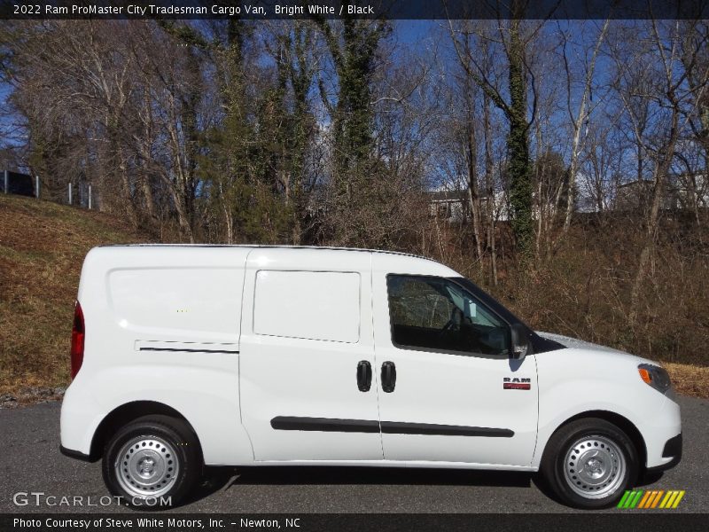 Bright White / Black 2022 Ram ProMaster City Tradesman Cargo Van