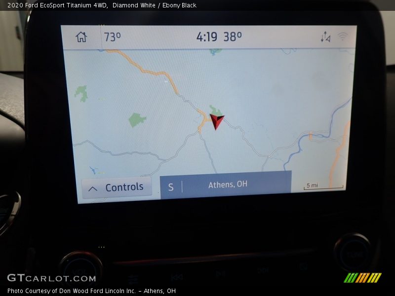 Diamond White / Ebony Black 2020 Ford EcoSport Titanium 4WD