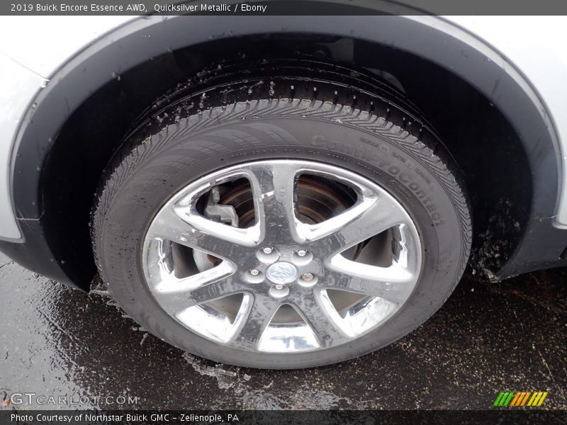 Quicksilver Metallic / Ebony 2019 Buick Encore Essence AWD