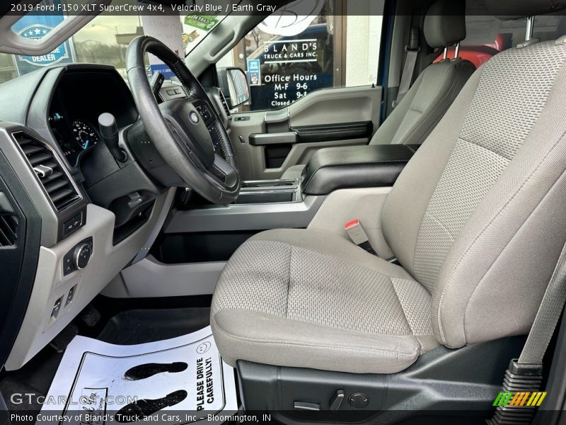 Velocity Blue / Earth Gray 2019 Ford F150 XLT SuperCrew 4x4