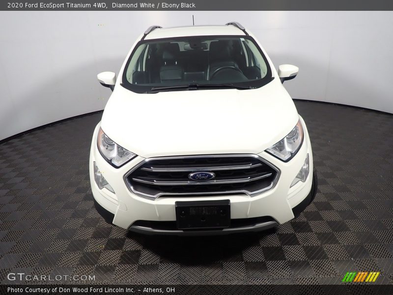 Diamond White / Ebony Black 2020 Ford EcoSport Titanium 4WD