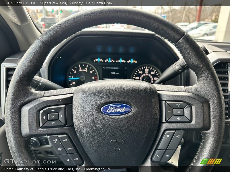 Velocity Blue / Earth Gray 2019 Ford F150 XLT SuperCrew 4x4