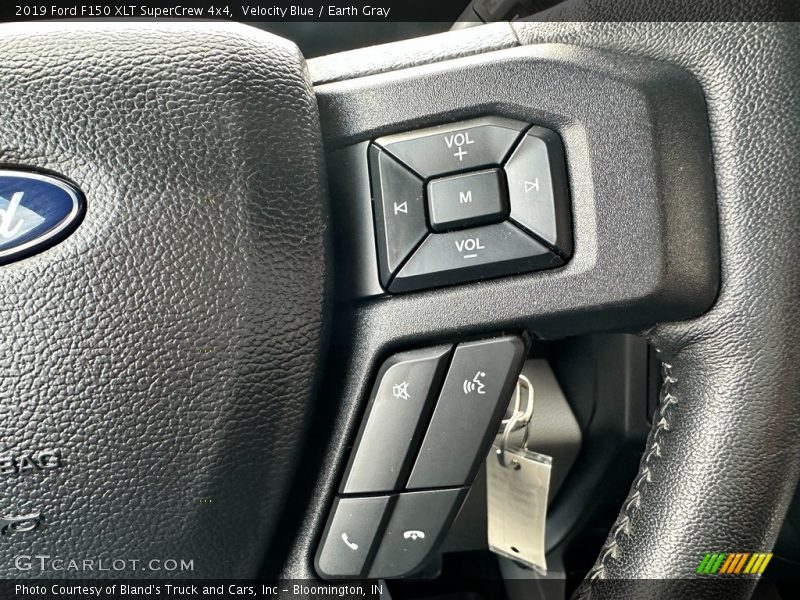 Velocity Blue / Earth Gray 2019 Ford F150 XLT SuperCrew 4x4