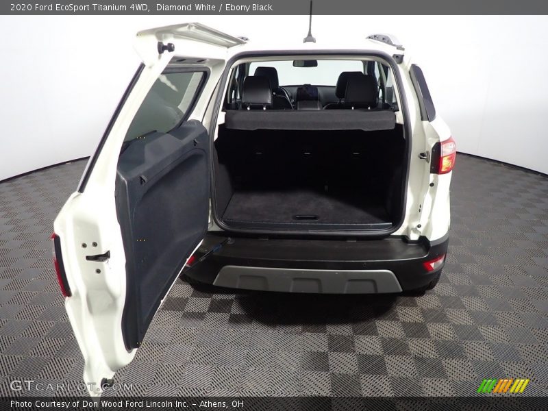 Diamond White / Ebony Black 2020 Ford EcoSport Titanium 4WD