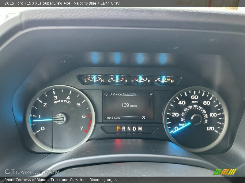 Velocity Blue / Earth Gray 2019 Ford F150 XLT SuperCrew 4x4