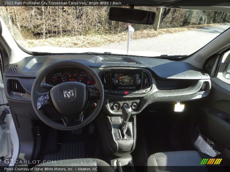 Bright White / Black 2022 Ram ProMaster City Tradesman Cargo Van