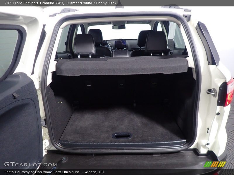 Diamond White / Ebony Black 2020 Ford EcoSport Titanium 4WD
