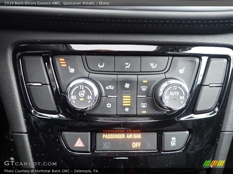 Quicksilver Metallic / Ebony 2019 Buick Encore Essence AWD