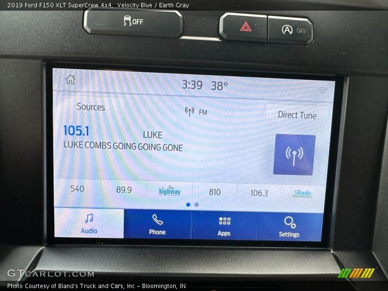 Velocity Blue / Earth Gray 2019 Ford F150 XLT SuperCrew 4x4