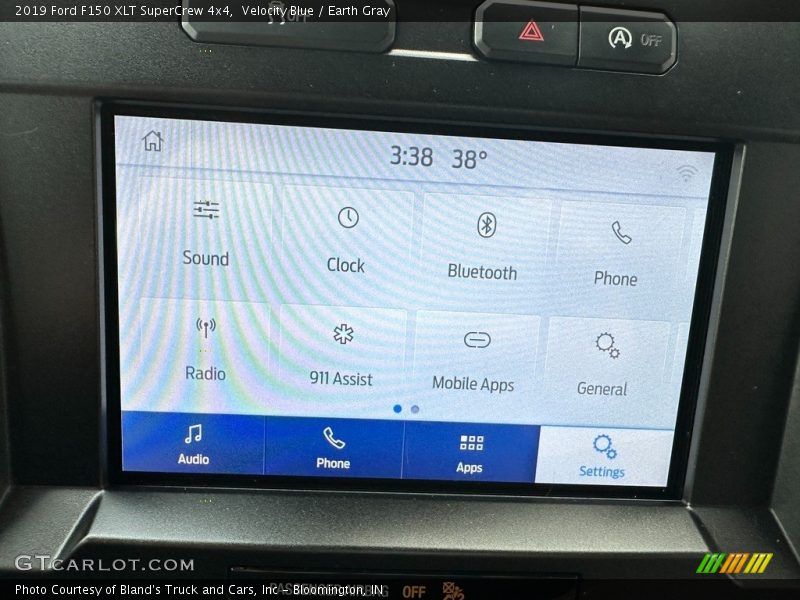 Velocity Blue / Earth Gray 2019 Ford F150 XLT SuperCrew 4x4