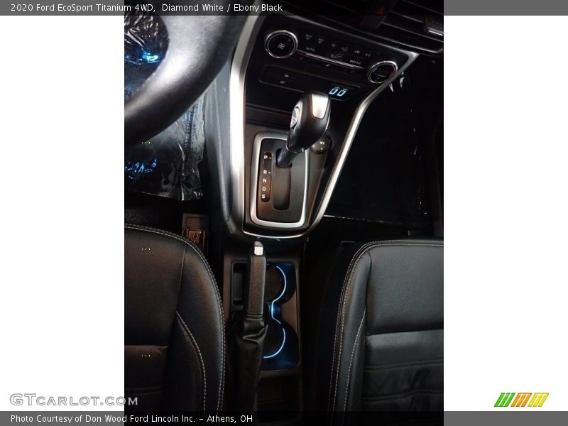 Diamond White / Ebony Black 2020 Ford EcoSport Titanium 4WD