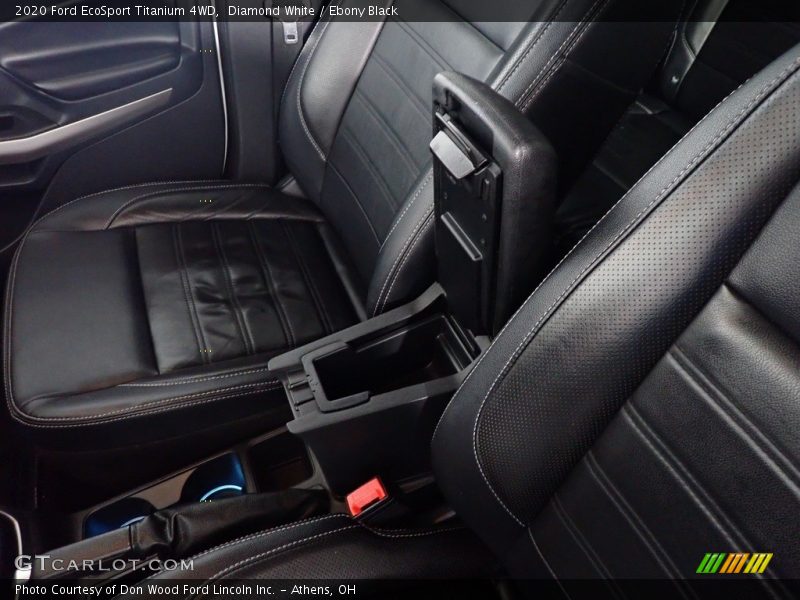 Diamond White / Ebony Black 2020 Ford EcoSport Titanium 4WD