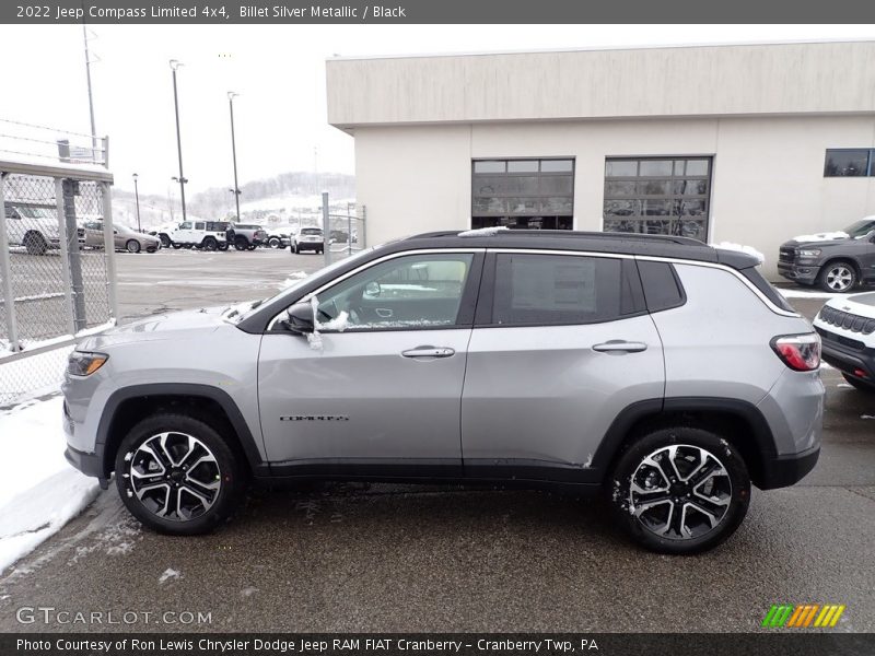 Billet Silver Metallic / Black 2022 Jeep Compass Limited 4x4