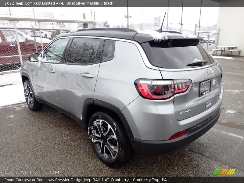 Billet Silver Metallic / Black 2022 Jeep Compass Limited 4x4