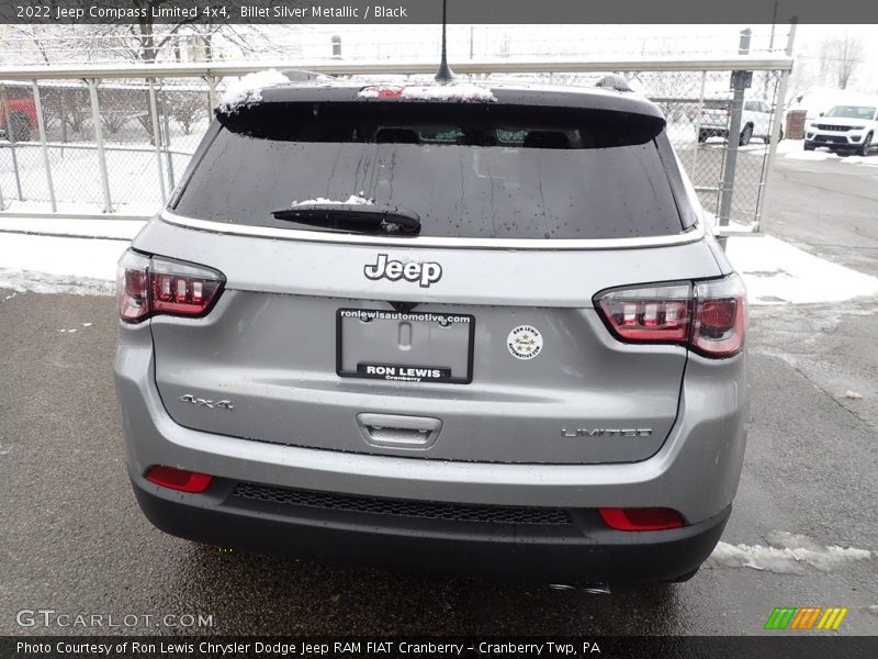 Billet Silver Metallic / Black 2022 Jeep Compass Limited 4x4