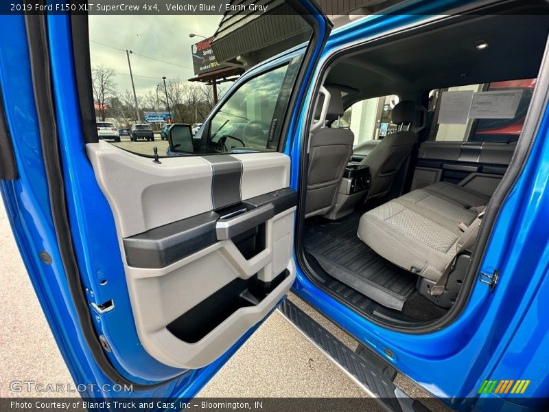 Velocity Blue / Earth Gray 2019 Ford F150 XLT SuperCrew 4x4