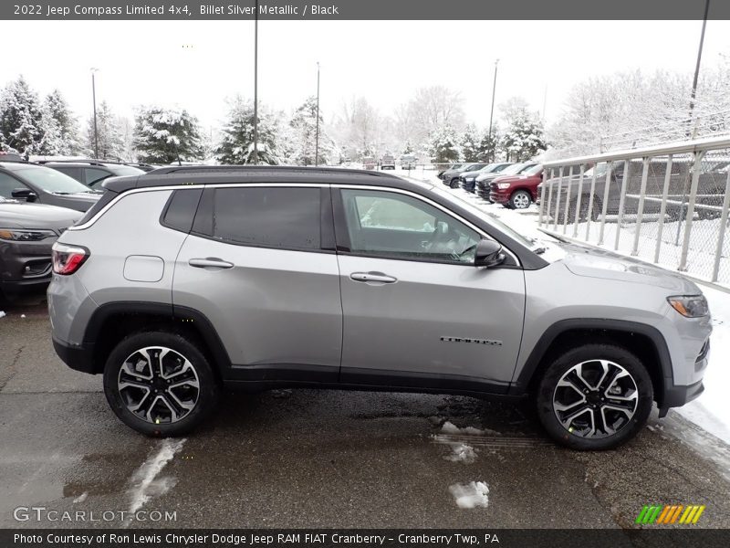 Billet Silver Metallic / Black 2022 Jeep Compass Limited 4x4