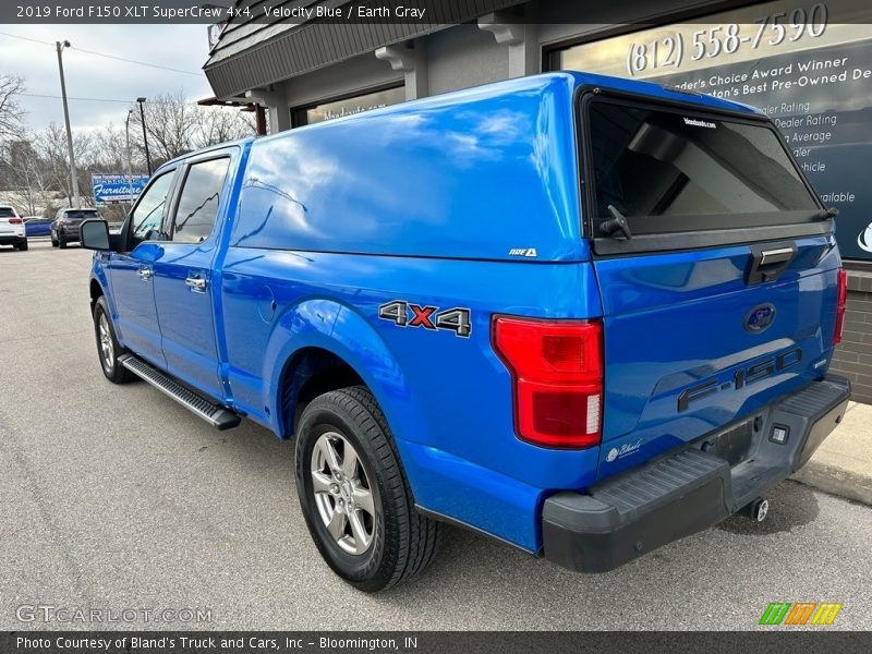 Velocity Blue / Earth Gray 2019 Ford F150 XLT SuperCrew 4x4