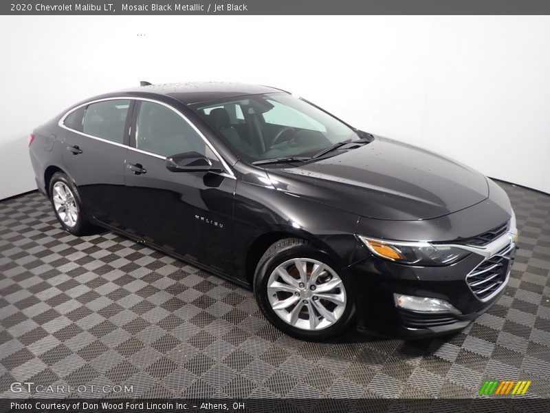 Mosaic Black Metallic / Jet Black 2020 Chevrolet Malibu LT
