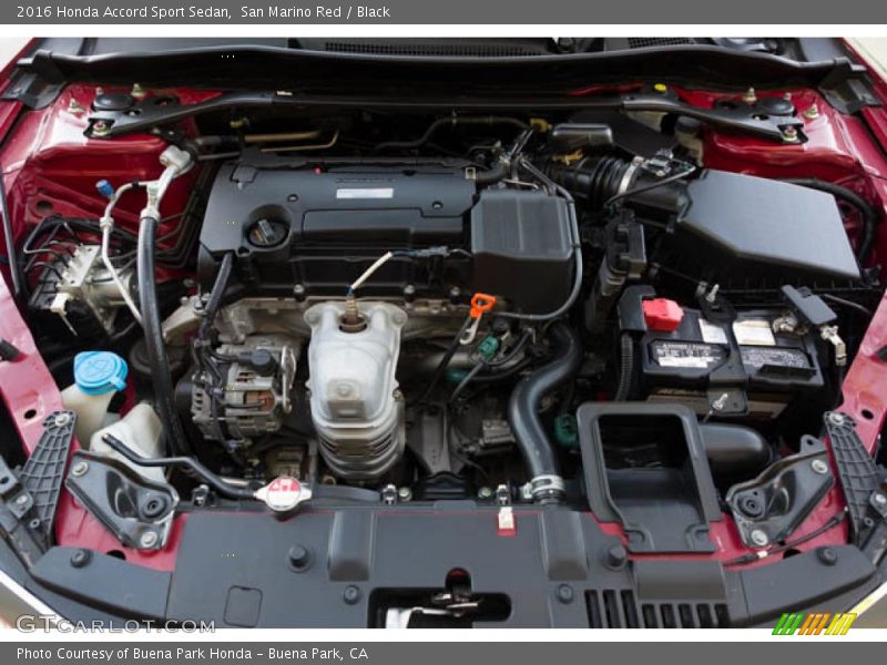  2016 Accord Sport Sedan Engine - 2.4 Liter DI DOHC 16-Valve i-VTEC 4 Cylinder