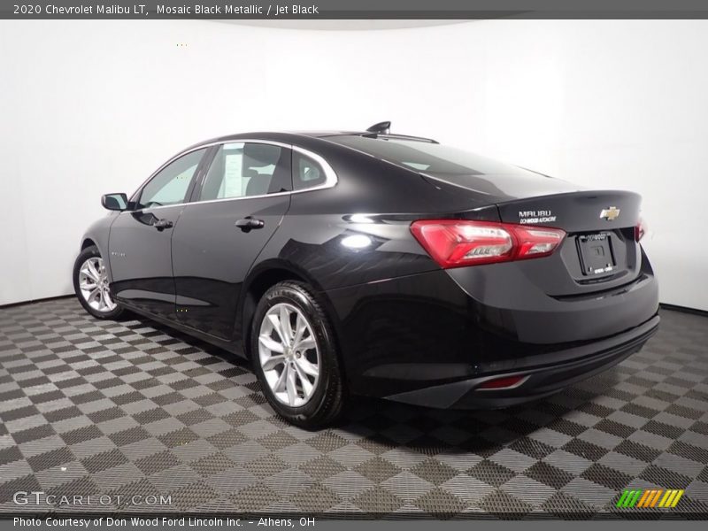 Mosaic Black Metallic / Jet Black 2020 Chevrolet Malibu LT