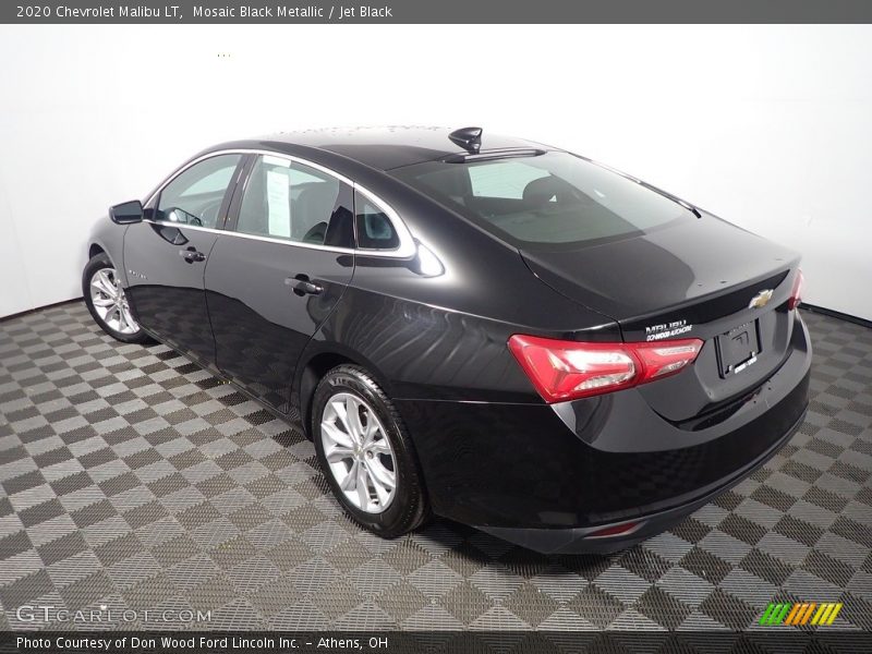 Mosaic Black Metallic / Jet Black 2020 Chevrolet Malibu LT