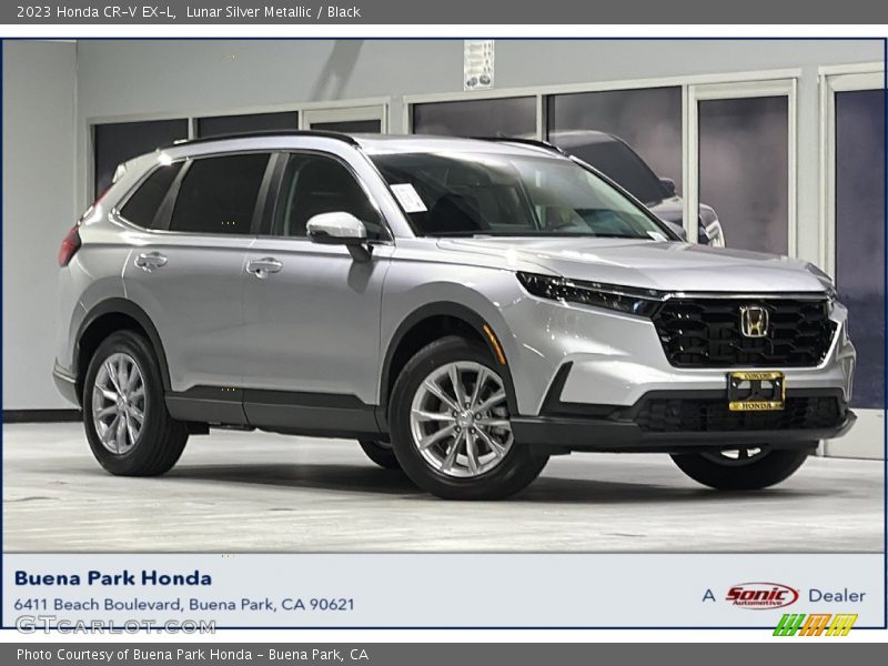 Lunar Silver Metallic / Black 2023 Honda CR-V EX-L