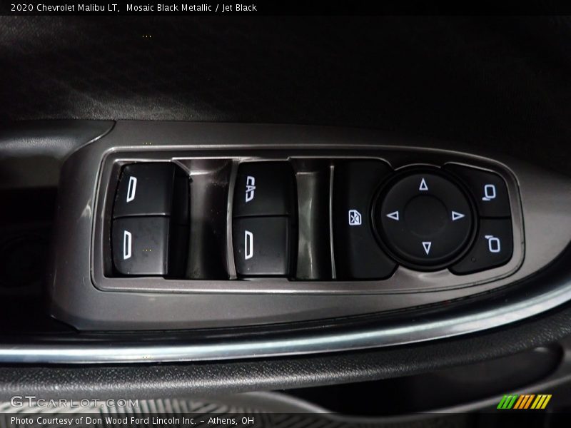 Mosaic Black Metallic / Jet Black 2020 Chevrolet Malibu LT