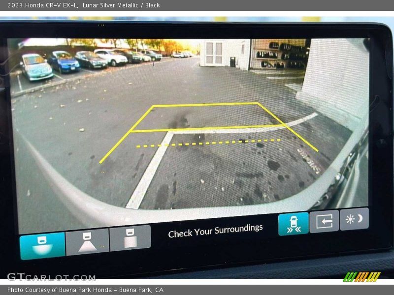 Lunar Silver Metallic / Black 2023 Honda CR-V EX-L