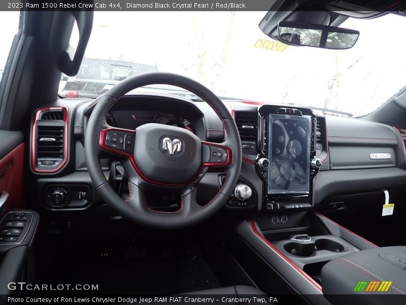 Dashboard of 2023 1500 Rebel Crew Cab 4x4