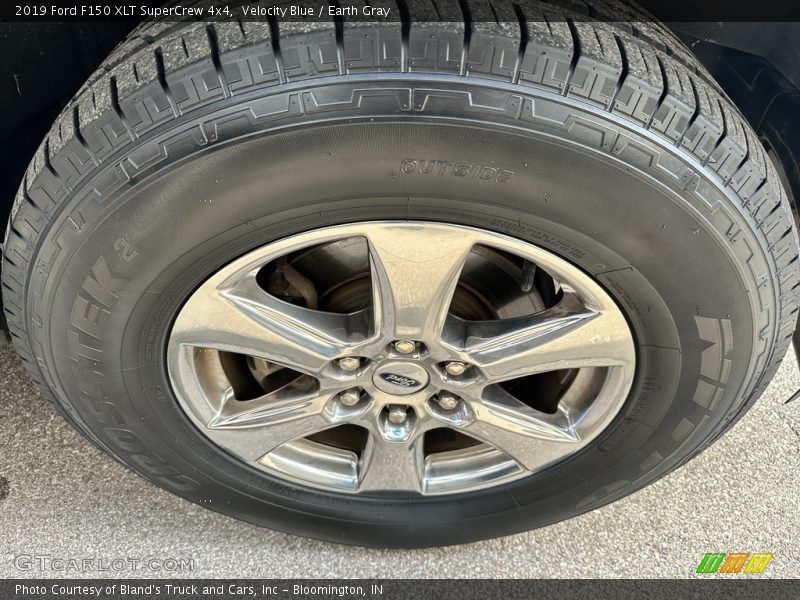 Velocity Blue / Earth Gray 2019 Ford F150 XLT SuperCrew 4x4