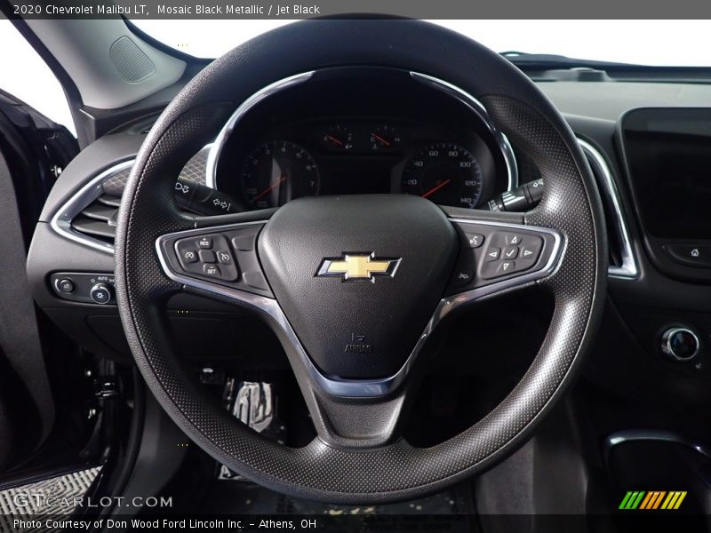 Mosaic Black Metallic / Jet Black 2020 Chevrolet Malibu LT