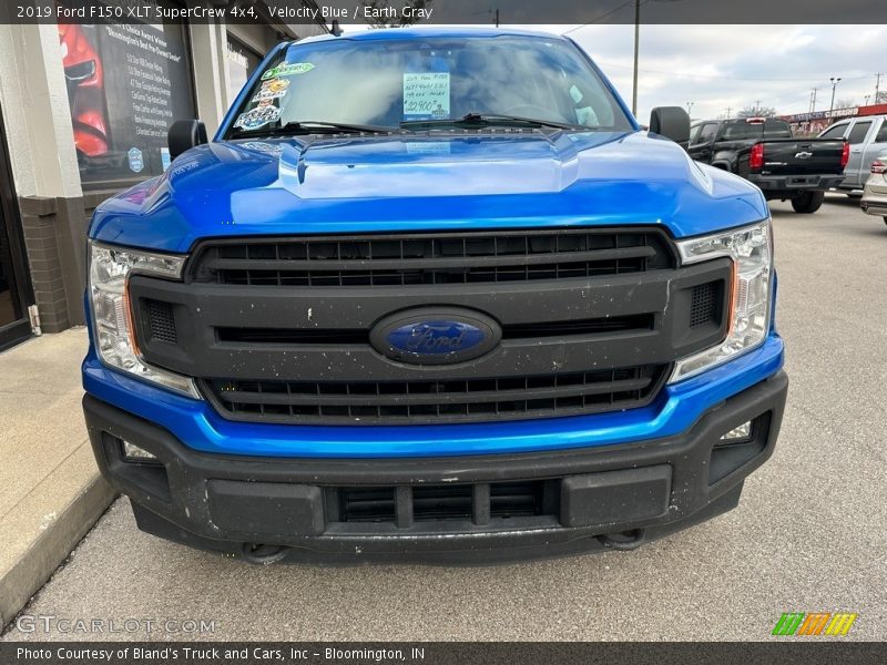Velocity Blue / Earth Gray 2019 Ford F150 XLT SuperCrew 4x4