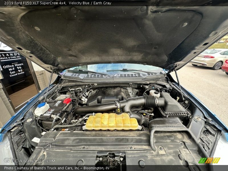 Velocity Blue / Earth Gray 2019 Ford F150 XLT SuperCrew 4x4