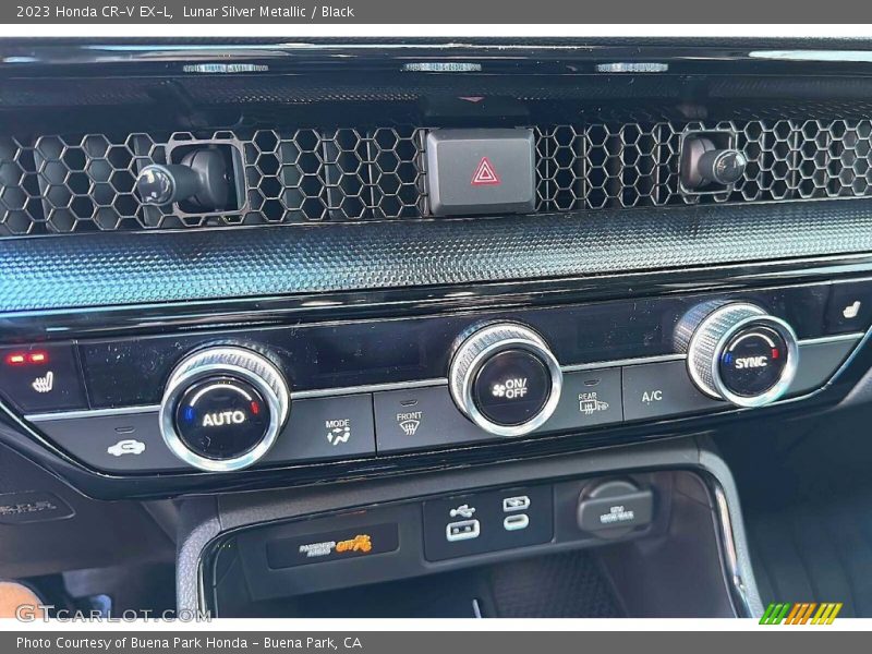 Controls of 2023 CR-V EX-L