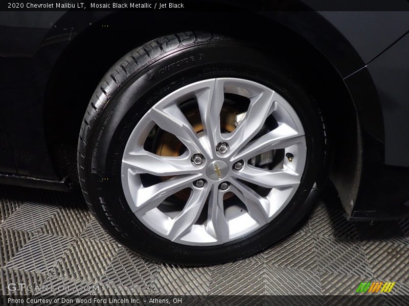 Mosaic Black Metallic / Jet Black 2020 Chevrolet Malibu LT