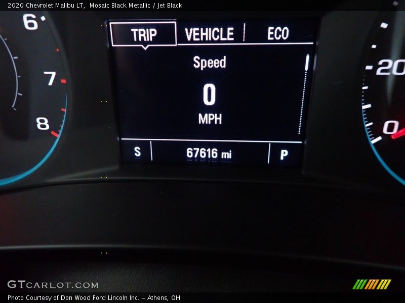 Mosaic Black Metallic / Jet Black 2020 Chevrolet Malibu LT