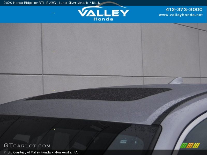 Lunar Silver Metallic / Black 2020 Honda Ridgeline RTL-E AWD