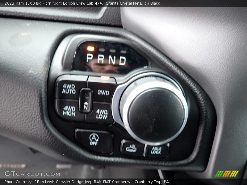  2023 1500 Big Horn Night Edition Crew Cab 4x4 8 Speed Automatic Shifter