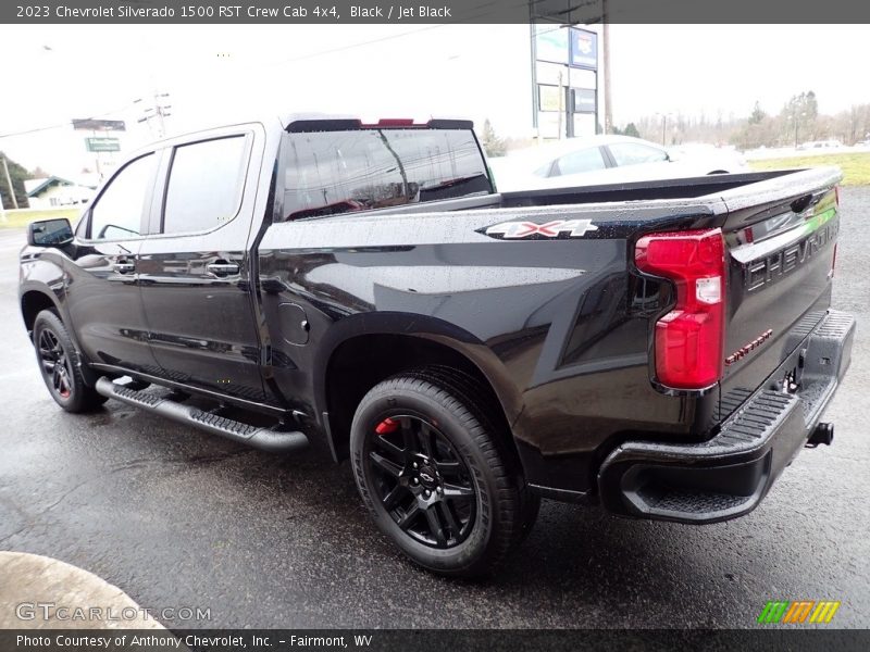 Black / Jet Black 2023 Chevrolet Silverado 1500 RST Crew Cab 4x4